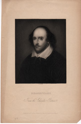 William Shakespeare antique prints